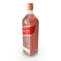 Johnnie Walker Red Label Bottle PNG & PSD Images