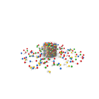Push Pin In Plastic Cup PNG & PSD Images