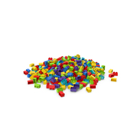 Brick Toy Pile PNG & PSD Images