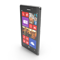 Nokia Lumia 925 White PNG & PSD Images