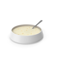 Soup Bowl With Spoon PNG & PSD Images
