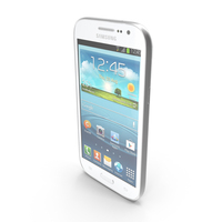 Samsung Galaxy Win I8550 Ceramic White PNG & PSD Images