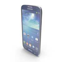 Samsung I9506 Galaxy S4 Arctic Blue PNG & PSD Images