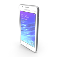 Samsung Z1 White PNG & PSD Images