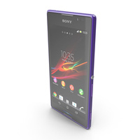 Sony Xperia C Purple PNG & PSD Images
