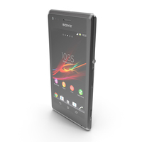 Sony Xperia M Black PNG & PSD Images