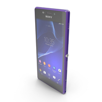 Sony Xperia M2 Purple PNG & PSD Images