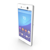 Sony Xperia M5 White PNG & PSD Images