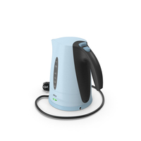 Kettle Braun WK 210  Blue PNG & PSD Images