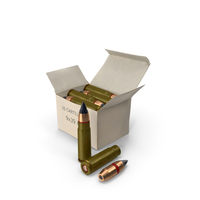 Box of 9×39mm Cartridge PNG & PSD Images