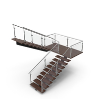 Modern U Stair PNG & PSD Images