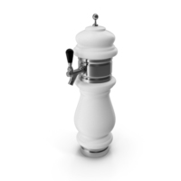 Ceramic Faucet Draft Beer Tower PNG & PSD Images