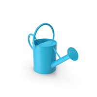 Watering Can Blue PNG & PSD Images