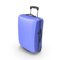 Blue Suitcase PNG & PSD Images