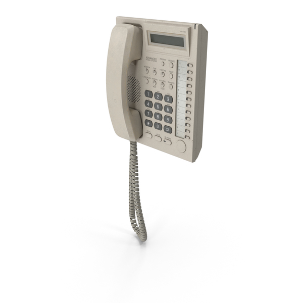 Wall Office Phone Used PNG & PSD Images