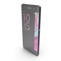 Sony Xperia XA Graphite Black PNG & PSD Images