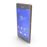 Sony Xperia Z3 & Z3 Dual Copper PNG & PSD Images