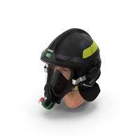 Firefighter Head Cairns XF1 Fire Helmet PNG & PSD Images
