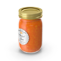 Jam Jar Apricot PNG & PSD Images