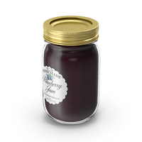 Jam Jar Blueberry PNG & PSD Images
