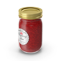 Jam Jar Raspberry PNG & PSD Images