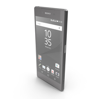 Sony Xperia Z5 Graphite Black PNG & PSD Images