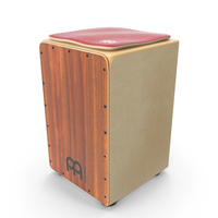 Meinl Cajon Drum Mahogany String Cajon PNG & PSD Images