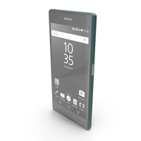 Sony Xperia Z5 Green PNG & PSD Images