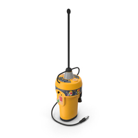 Ocean Signal Float Free E101V EPIRB with VDR PNG & PSD Images