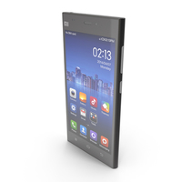 Xiaomi Mi 3 Black PNG & PSD Images