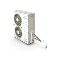 Outdoor AC Twin Unit PNG & PSD Images