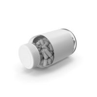 Tablet Bottle Glass PNG & PSD Images