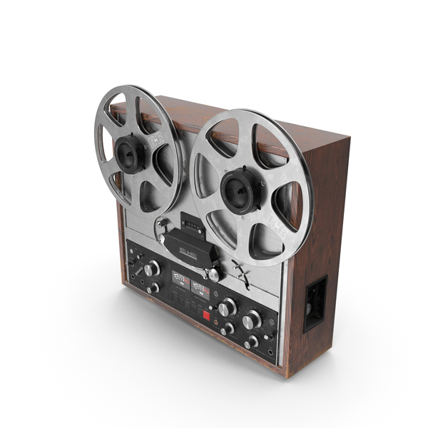 Reel-to-Reel Tape Recorder PNG & PSD Images