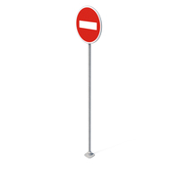 Round Traffic Sign PNG & PSD Images