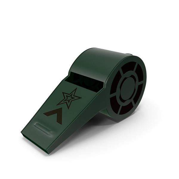 Whistle Plastic Green PNG & PSD Images