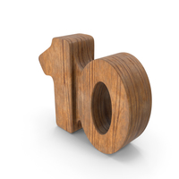 10 Wooden Number PNG & PSD Images