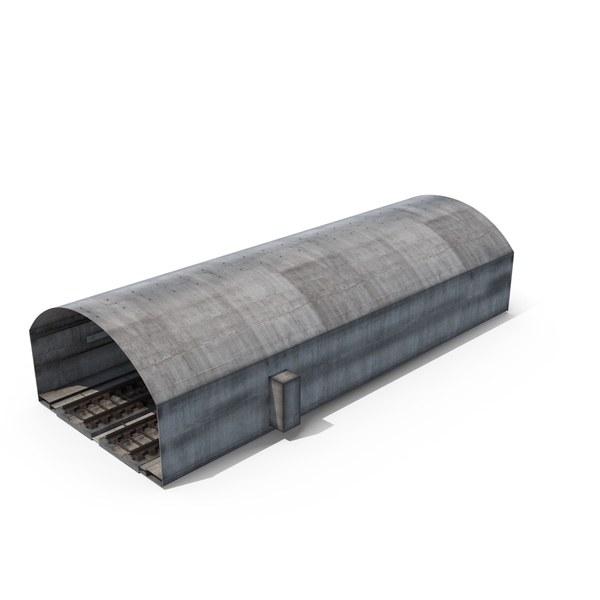 Subway Tunnel Segment PNG & PSD Images