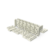 White Domino PNG & PSD Images