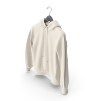 Beige Hoodie with Hanger PNG & PSD Images