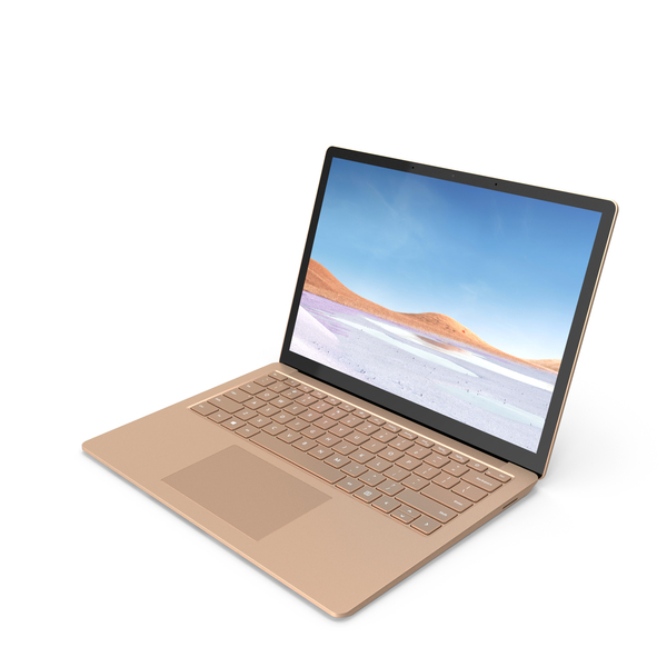 Microsoft Surface Laptop 3 13.5 inch Sandstone PNG Images & PSDs