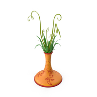 Vassal Flower Pot Butterfly PNG & PSD Images
