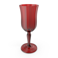 Red Crystal Glass PNG & PSD Images