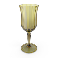 Yellow-Green Crystal Glass PNG & PSD Images
