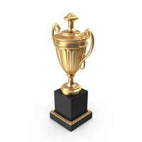 Classic Pedestal and Baroque Vase PNG & PSD Images
