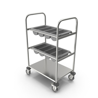 Tray Cutlery Trolley Empty PNG & PSD Images