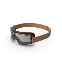 Brown Pilot Goggles PNG & PSD Images