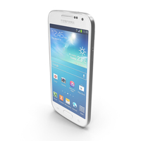Samsung Galaxy S4 Mini White PNG & PSD Images