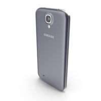 Samsung Galaxy S4 White and Blue PNG & PSD Images