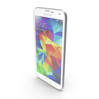 Samsung Galaxy S5 White PNG & PSD Images