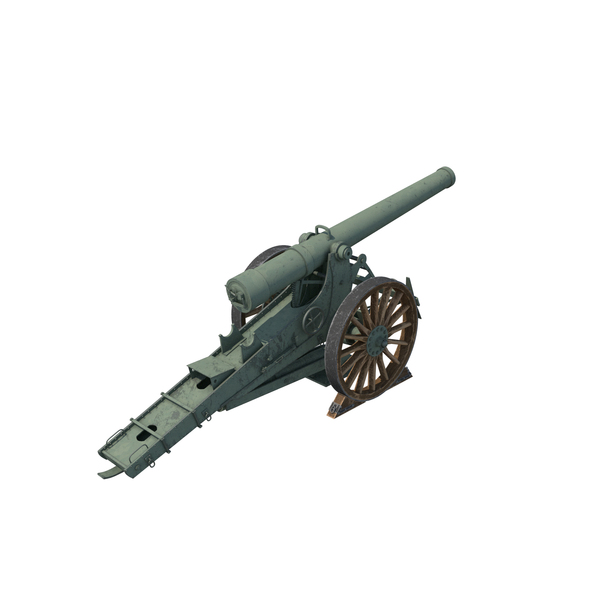 WWI Cannon PNG & PSD Images